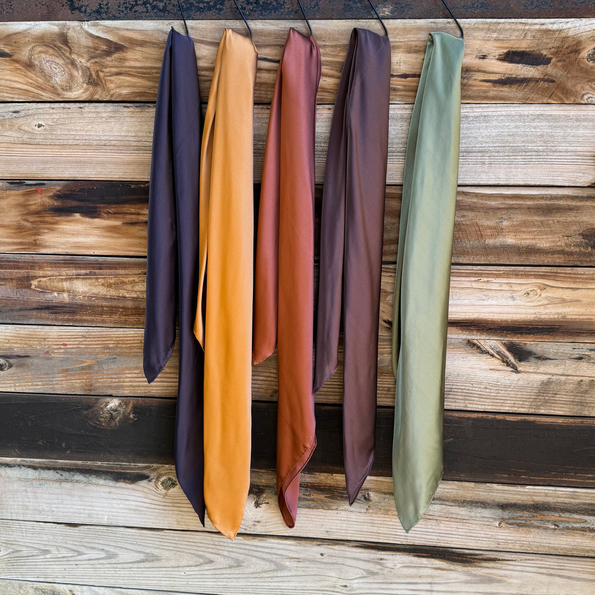 Terracotta Silk Wild Rag – Gilliland H&C WIld Rags