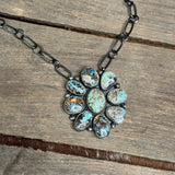 Royston Cluster Necklace