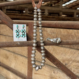 Handmade Navajo Pearls by Harold Tahe