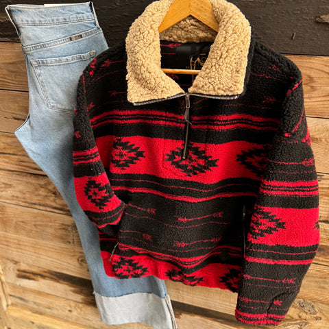STS Aztec Sherpa Pullover