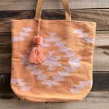 Large Western Tote Bag