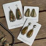 Royston Ribbon Earrings by Pearlene Spence