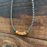 Turquoise and Spiny Necklaces