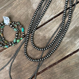 Sterling Rondelle Necklaces