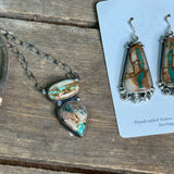 Royston Ribbon Earrings by Pearlene Spence