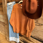 Classic Crew Camel Sweater