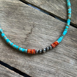 Turquoise and Spiny Necklaces