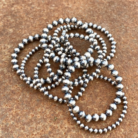 Navajo Pearl Stretch Bracelets