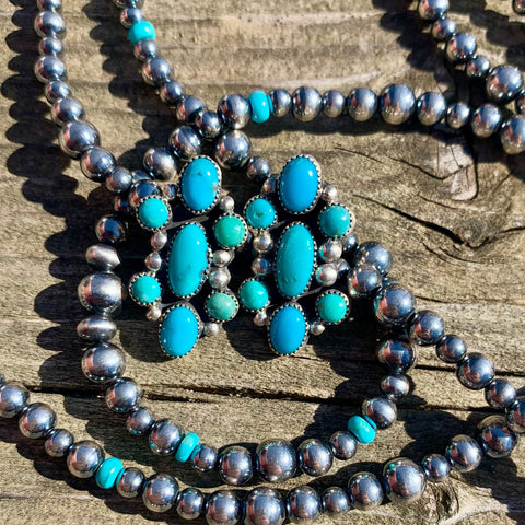 Native Made Cluster Studs