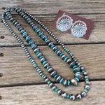Handmade Navajo and Turquoise Pearls