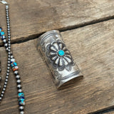 Sterling Navajo Hair Cuff