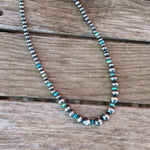 Handmade Navajo and Turquoise Pearls