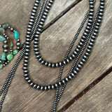 Sterling Rondelle Necklaces