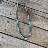 Handmade Navajo and Turquoise Pearls