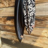 Black and White Floral
