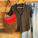 V Cut Blouse