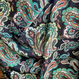 Turquoise Paisley