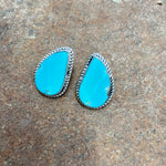 Chunky Turquoise Studs
