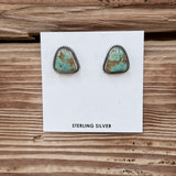 Spiny Oyster & Turquoise Statement Stud Earrings – J. Frank