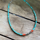 Turquoise and Spiny Necklaces