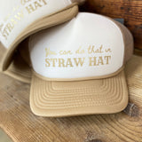 Straw Hat Trucker