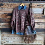 Western Boots Crewneck Sweatshirt