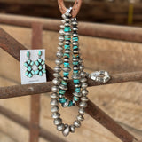 Handmade Navajo Pearls by Harold Tahe