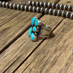 Sonoran Gold Turquoise Cluster Ring