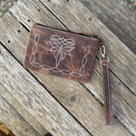 Boot-Stitch Wristlet