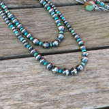 Handmade Navajo and Turquoise Pearls
