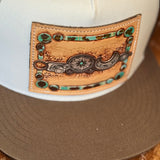 Leather Patch Bridle Hats