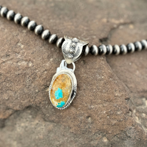 Oval Turquoise Pendant