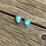 Blue Jasper Studs
