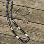 Handmade Saucer & Barrel Navajo Pearls