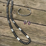 Handmade Saucer & Barrel Navajo Pearls