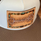 Leather Patch Bridle Hats