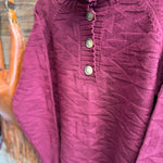 Southwest Merlot Sweater