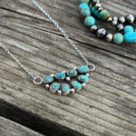 Cluster Bar Necklace