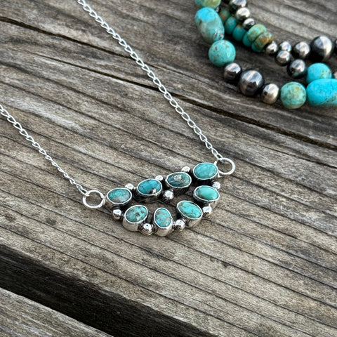 Cluster Bar Necklace
