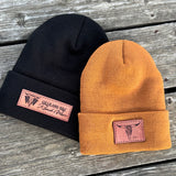 Fleece Lined Brand Beanies