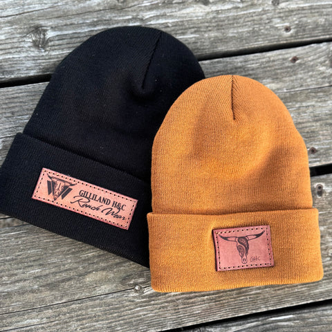 Fleece Lined Brand Beanies
