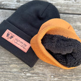 Fleece Lined Brand Beanies