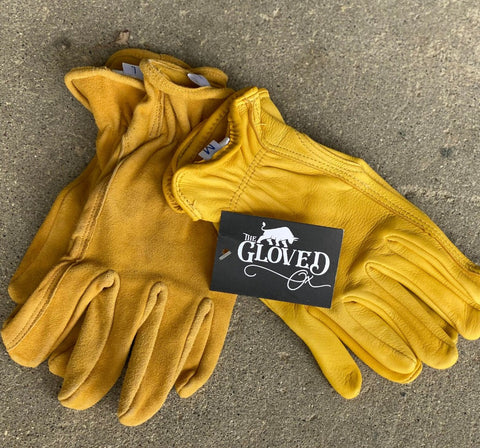 Men's Leather Chore Gloves