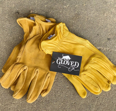 Women's Leather Chore Gloves